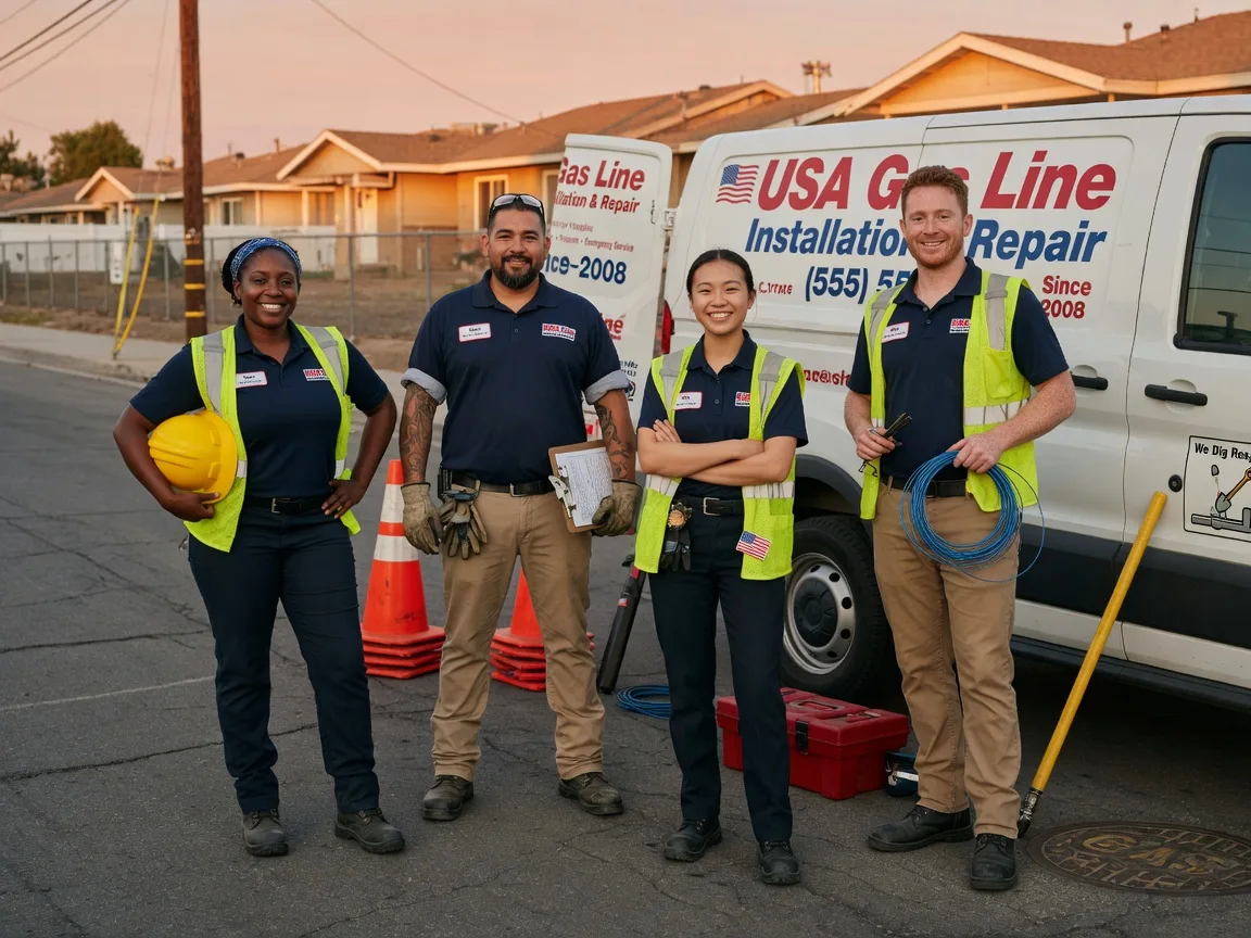 Gas Line Installation company in Lee Center, IL