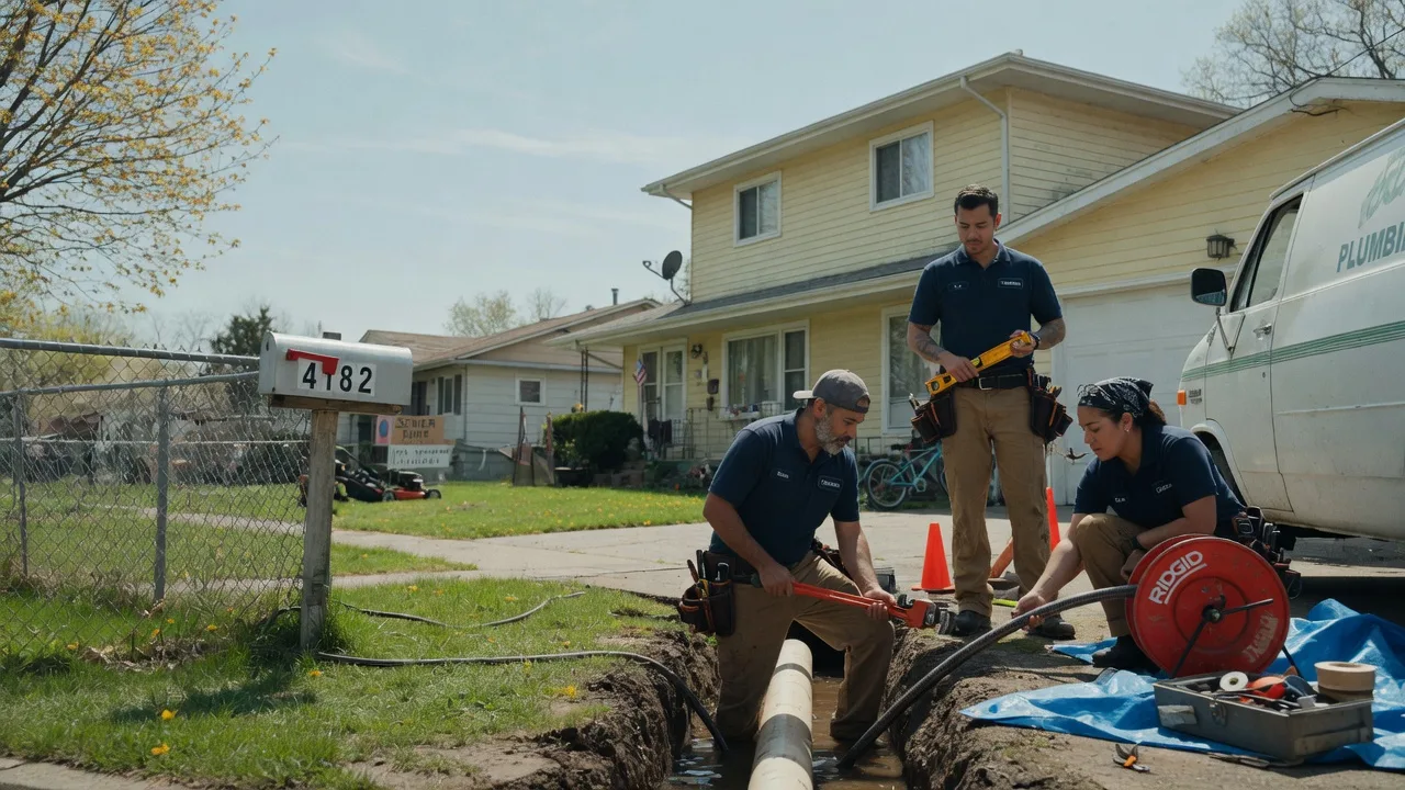 Gas Line Repair in Lee Center, IL near me